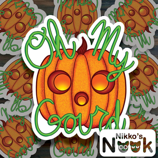 Oh My Gourd! | Pumpkin, Silly, Spooky, Laptop, Waterbottle