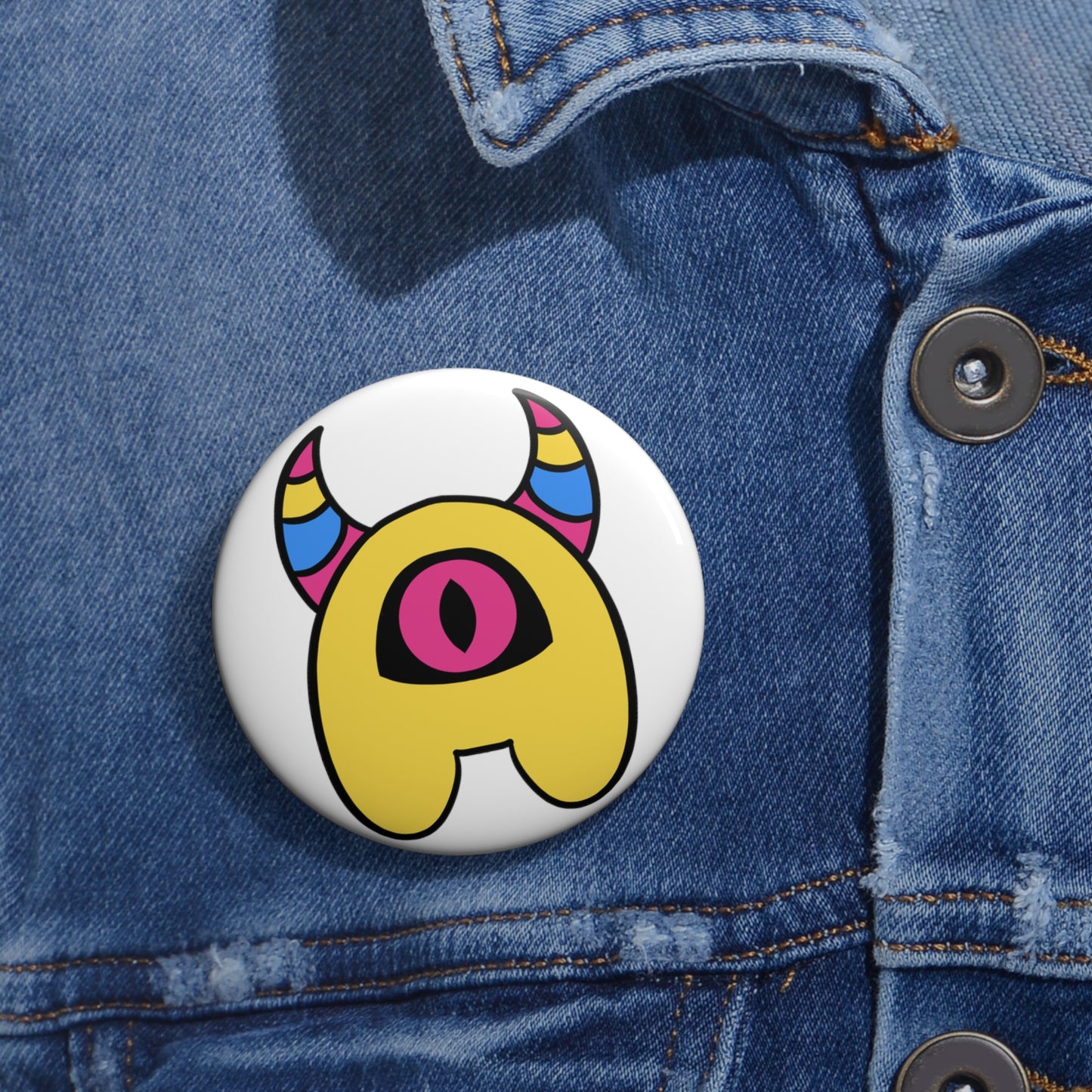 Pansexual Pride Pin Button | Minmon