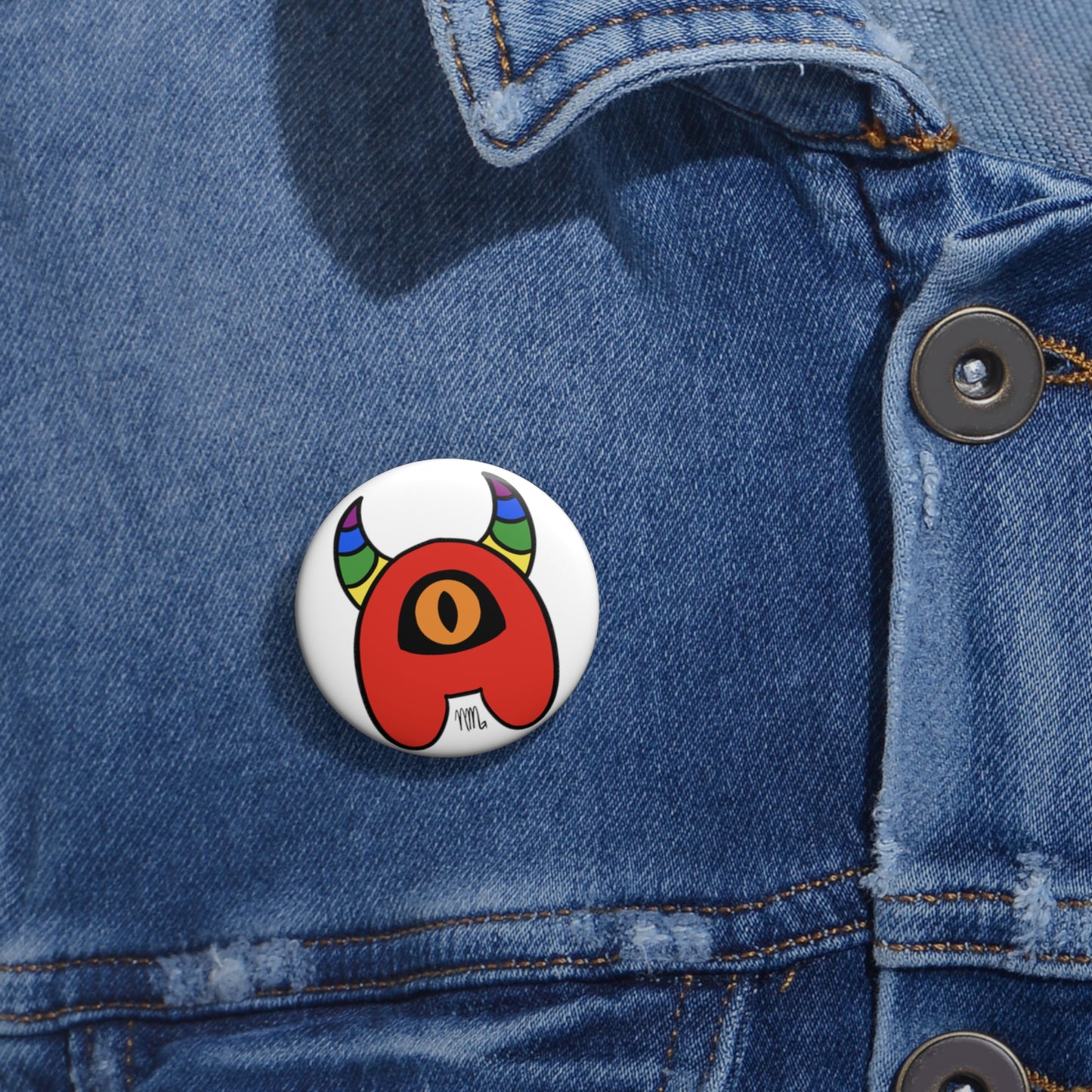 Pride Pin Button | Minmon