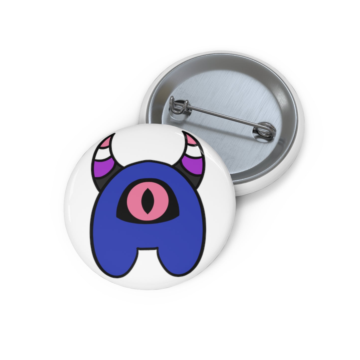 Genderfluid Pride Minmon + Pin Button