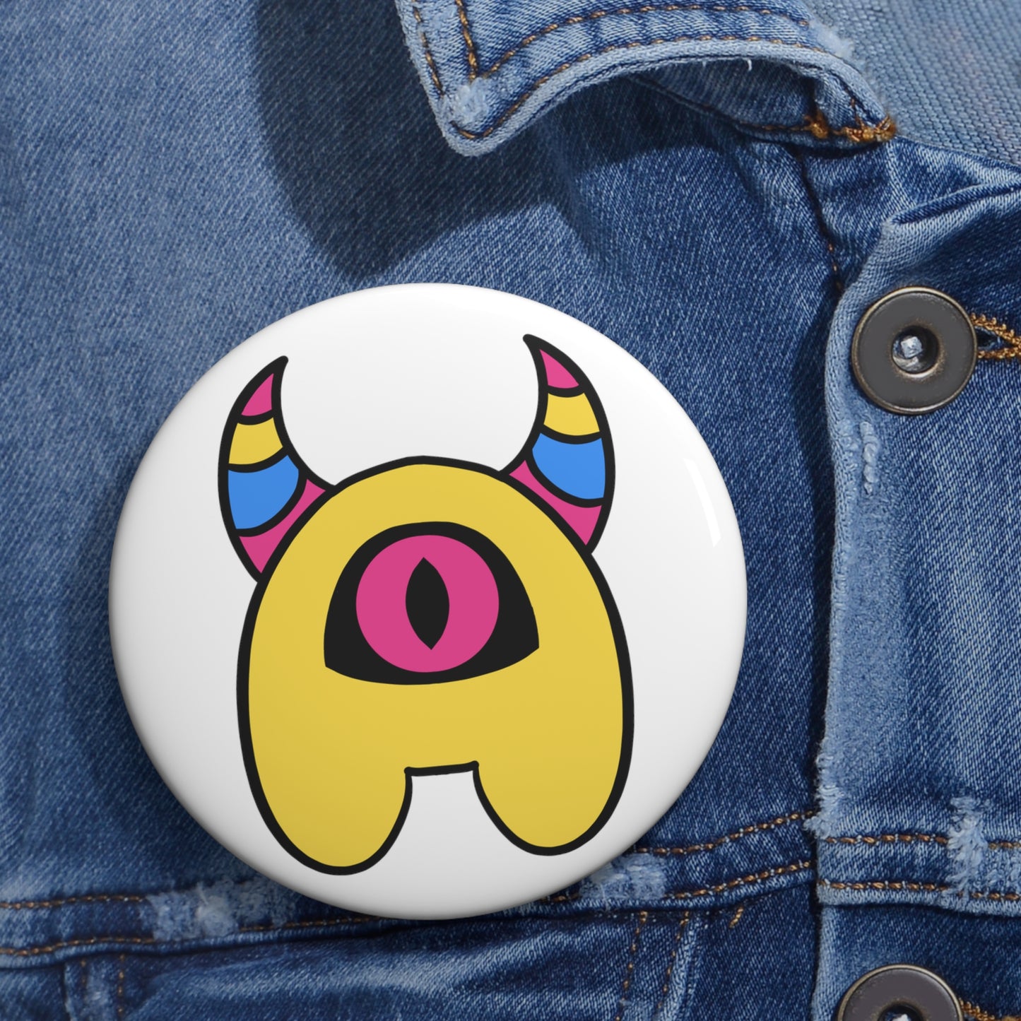 Pansexual Pride Pin Button | Minmon