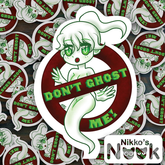 Don't Ghost Me! | Anime Girls, Spooky, Laptop, Waterbottle