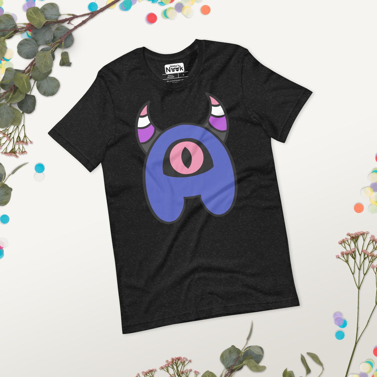 Genderfluid Pride Minmon + Short-Sleeve Unisex T-Shirt