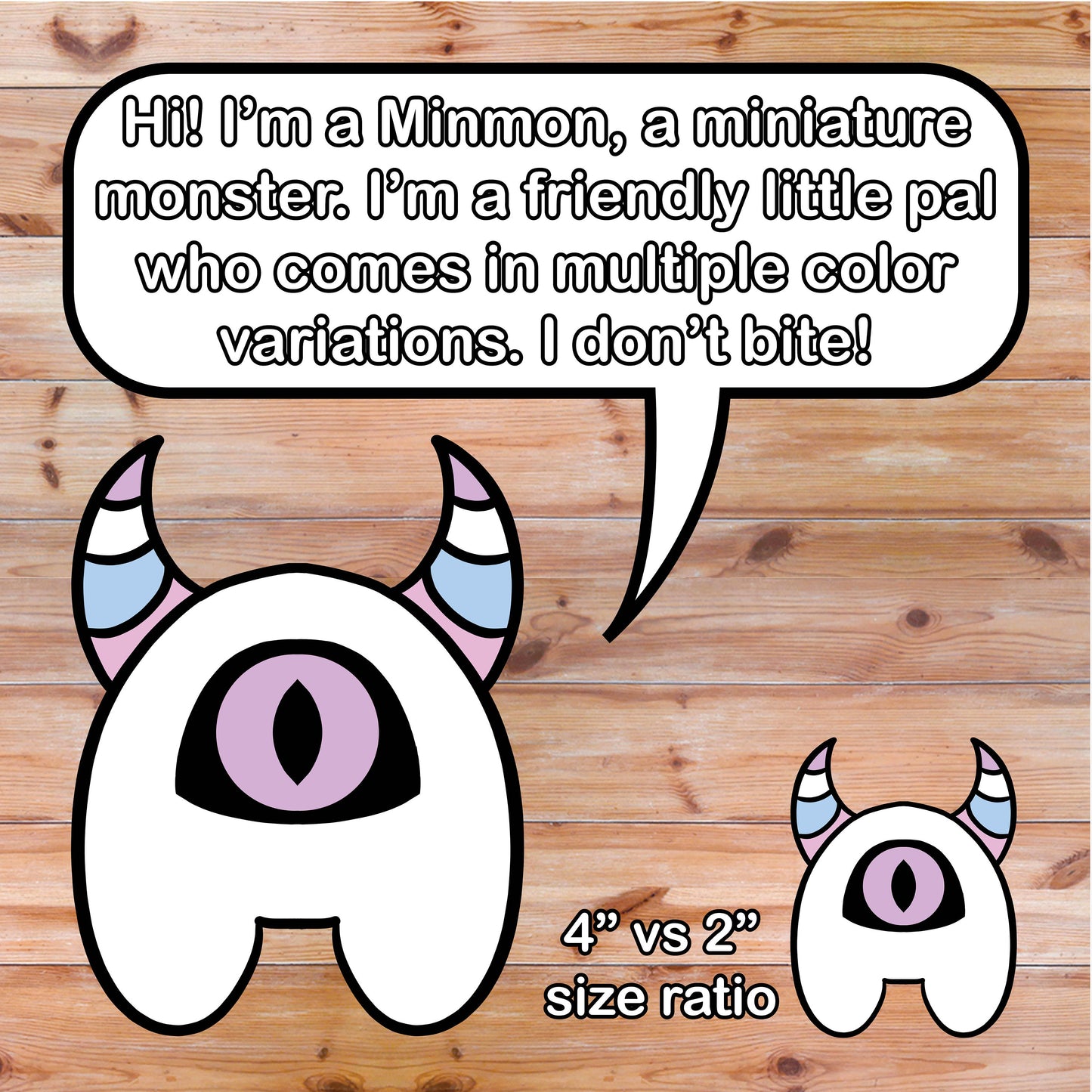 Intersex Pride Minmon Sticker | Mini monster, LGBTQIA+, Laptop, Waterbottle