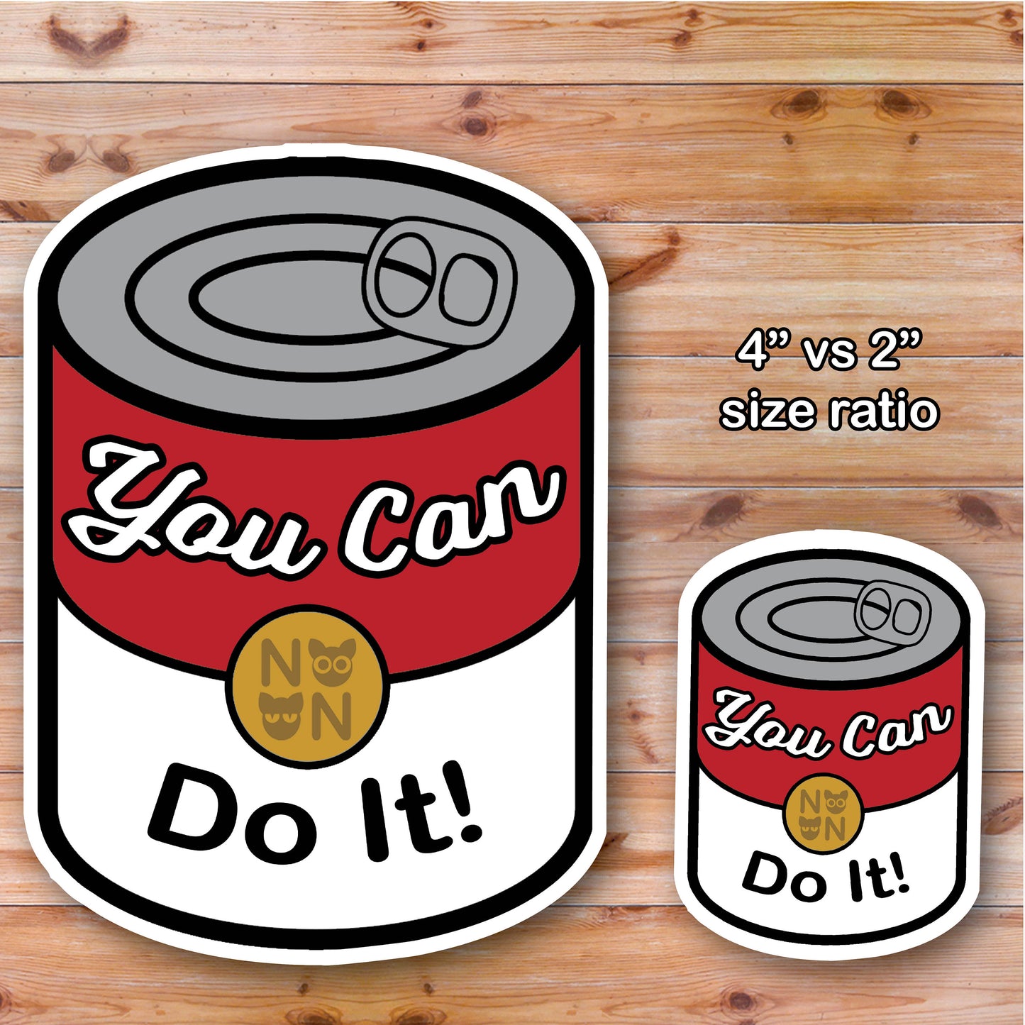 You CAN Do It Sticker | Positivity, Growth, Encouragement, Laptop, Waterbottle